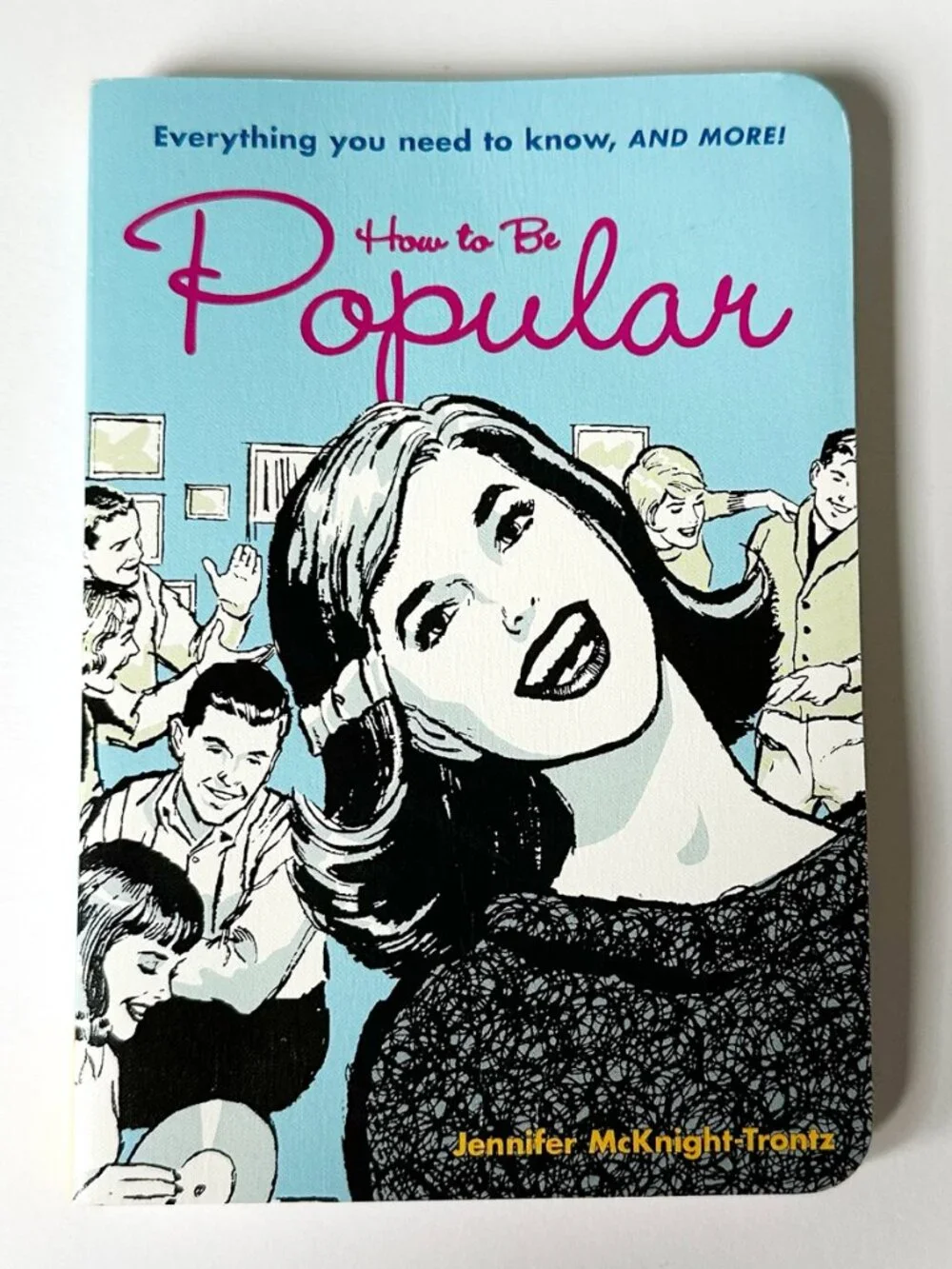 How to Be Popular Jennifer McKnight-Trontz Paperback 2003 Retro Teen Humor Book